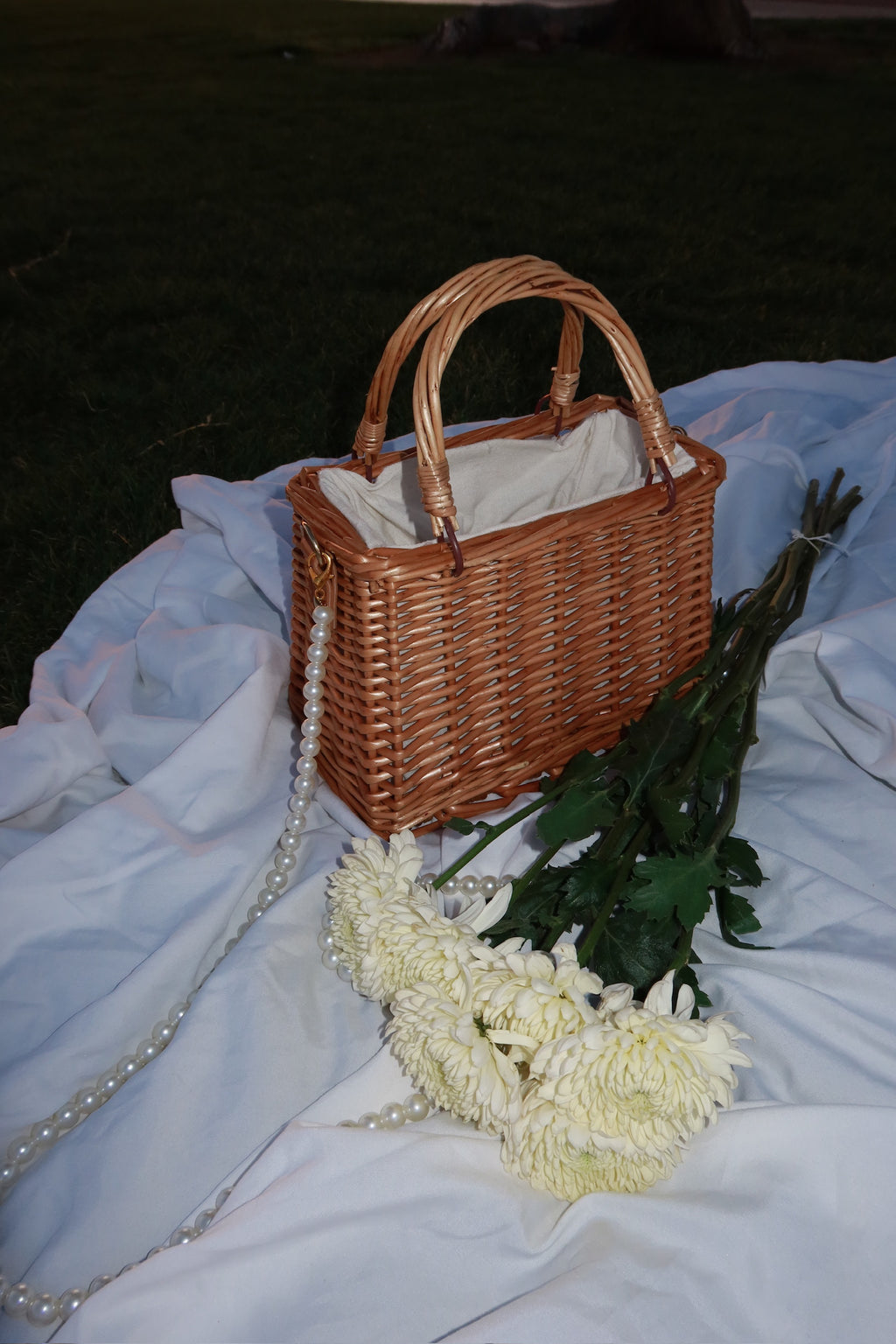 Picnic date mini basket
