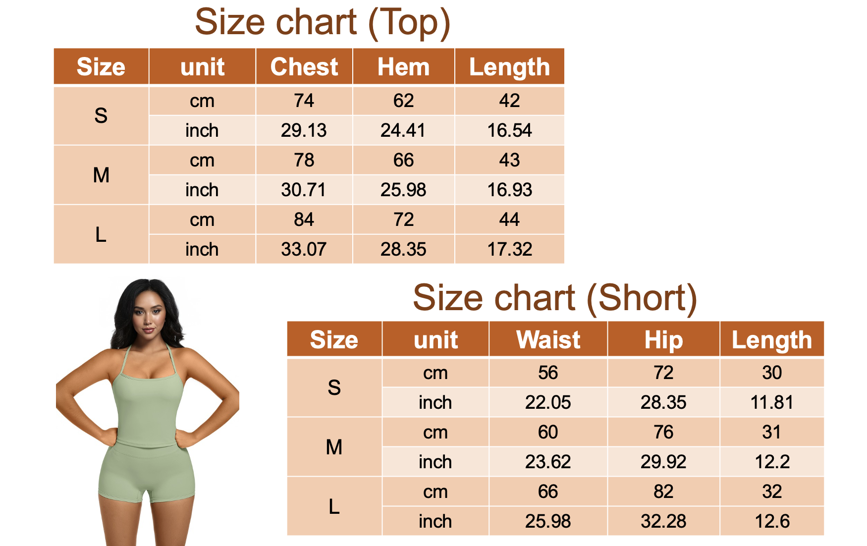 Gia two piece active set