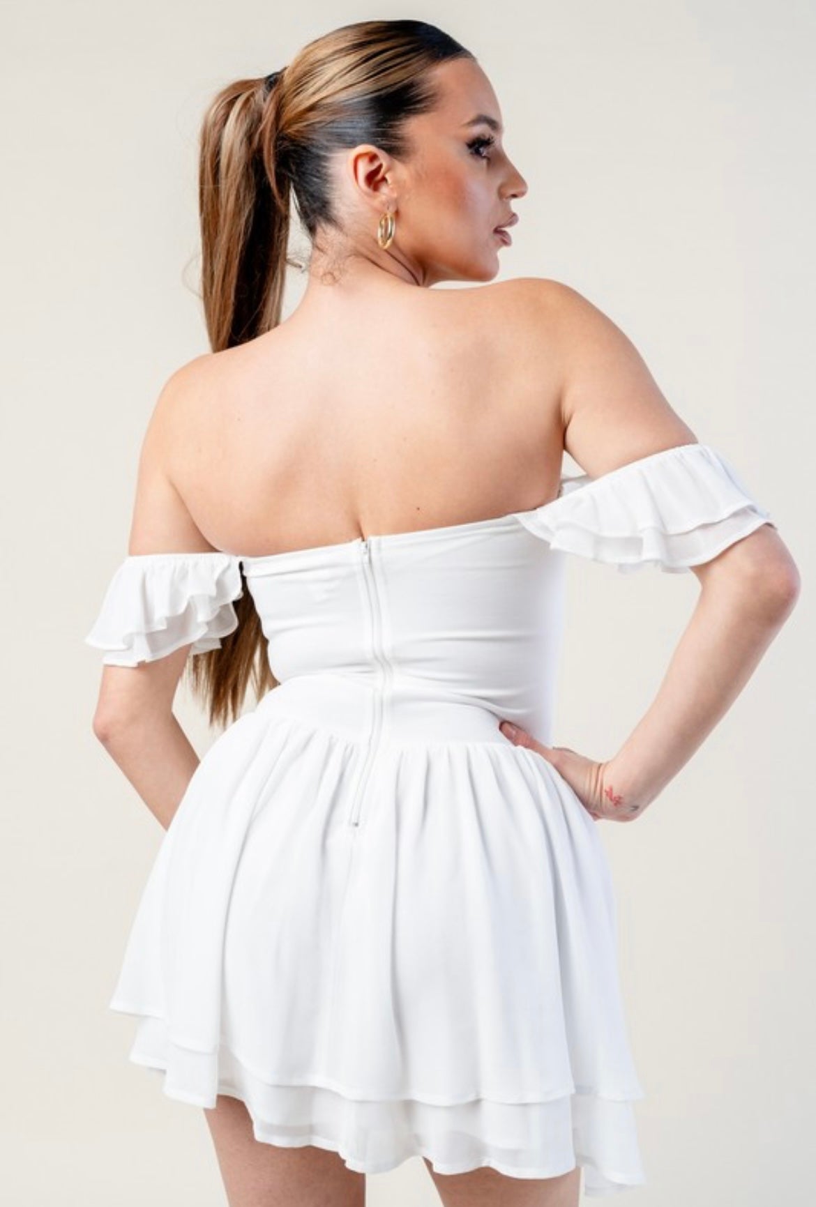 Emilia corset mini dress