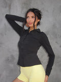 Vivid define zip up jacket