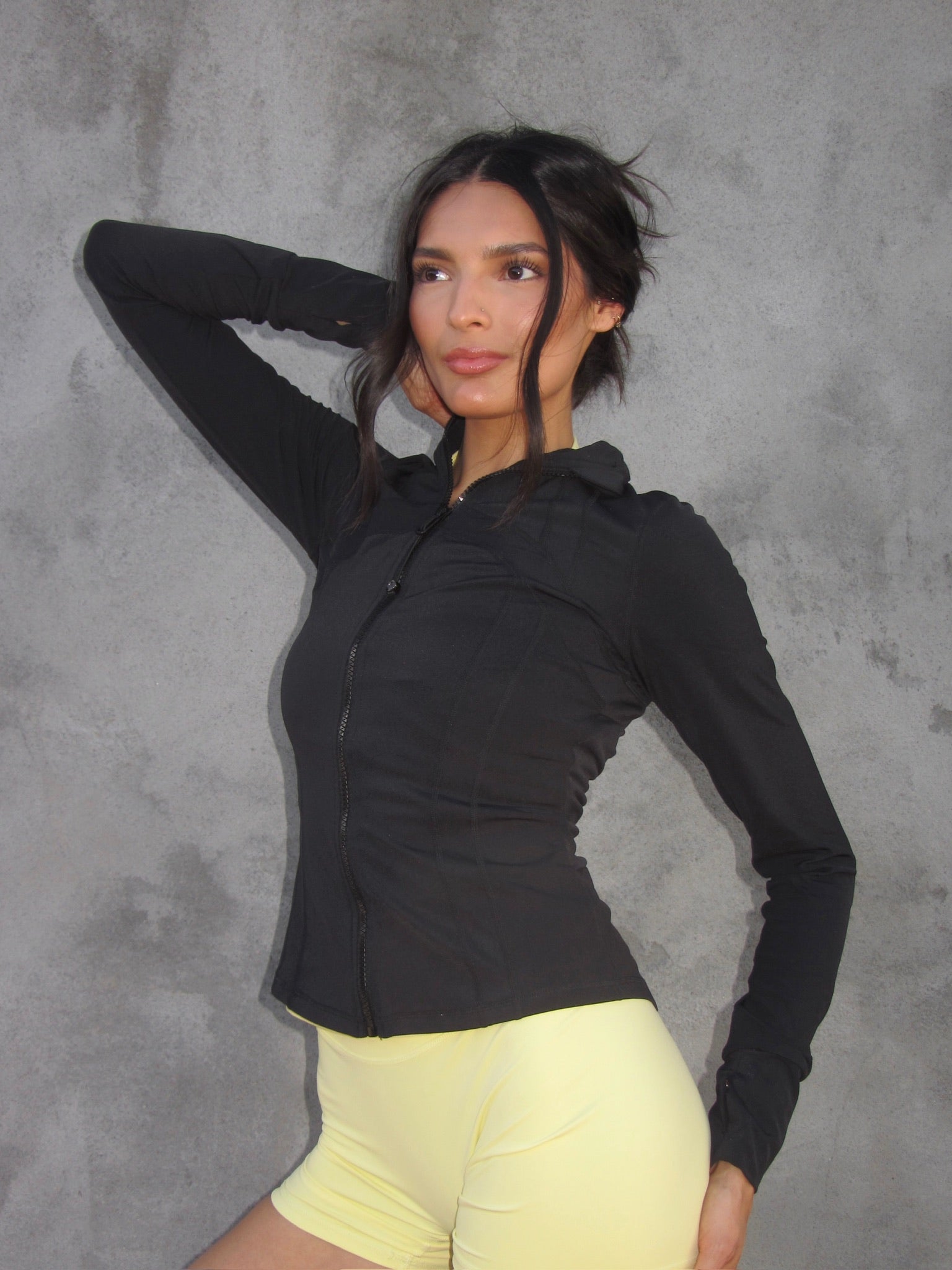 Vivid define zip up jacket