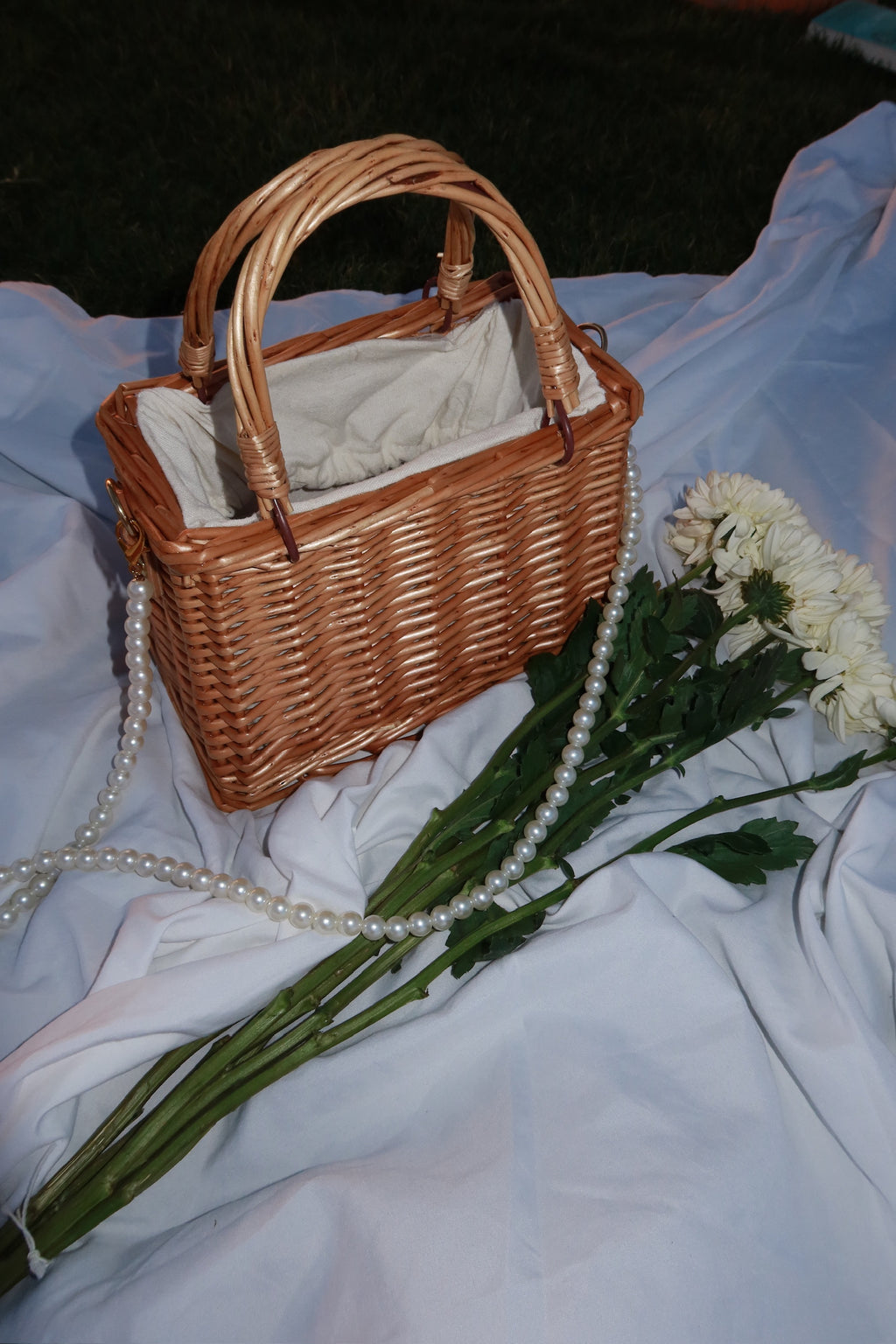 Picnic date mini basket