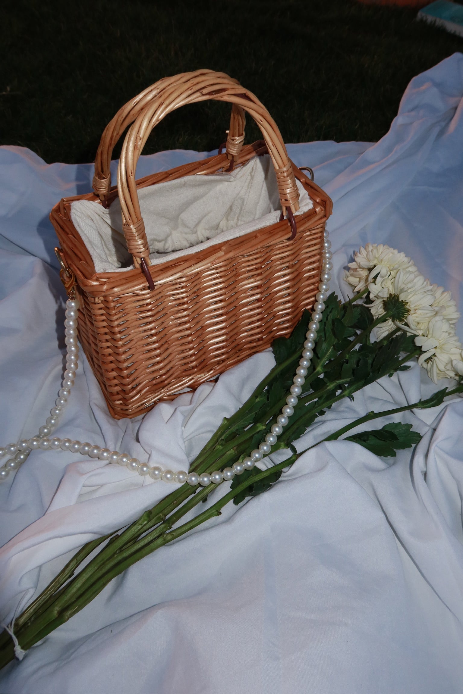 Picnic date mini basket