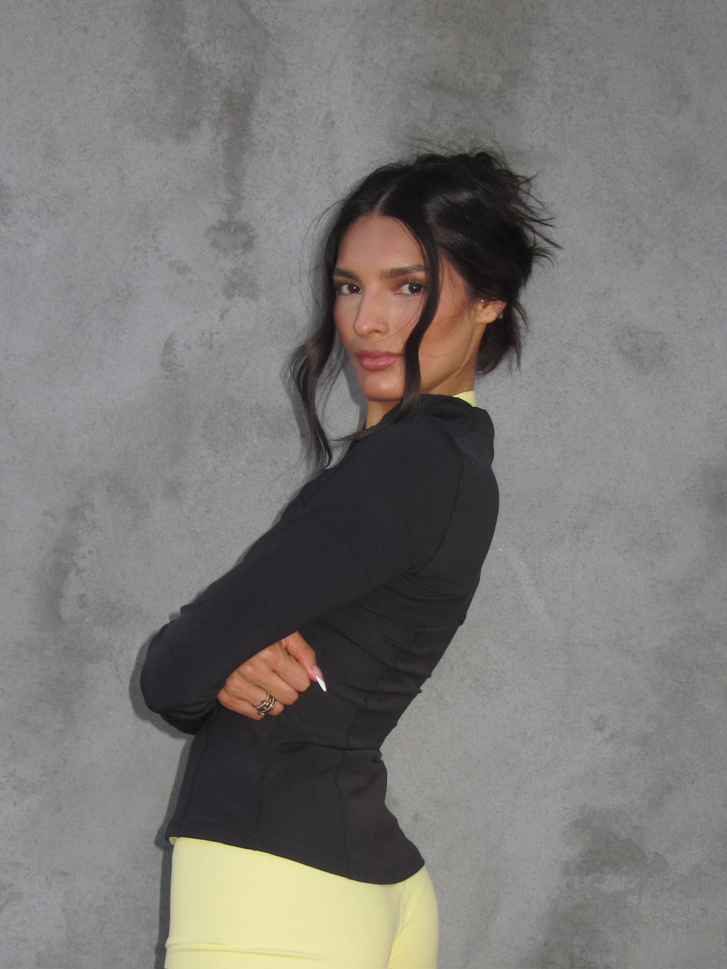 Vivid define zip up jacket