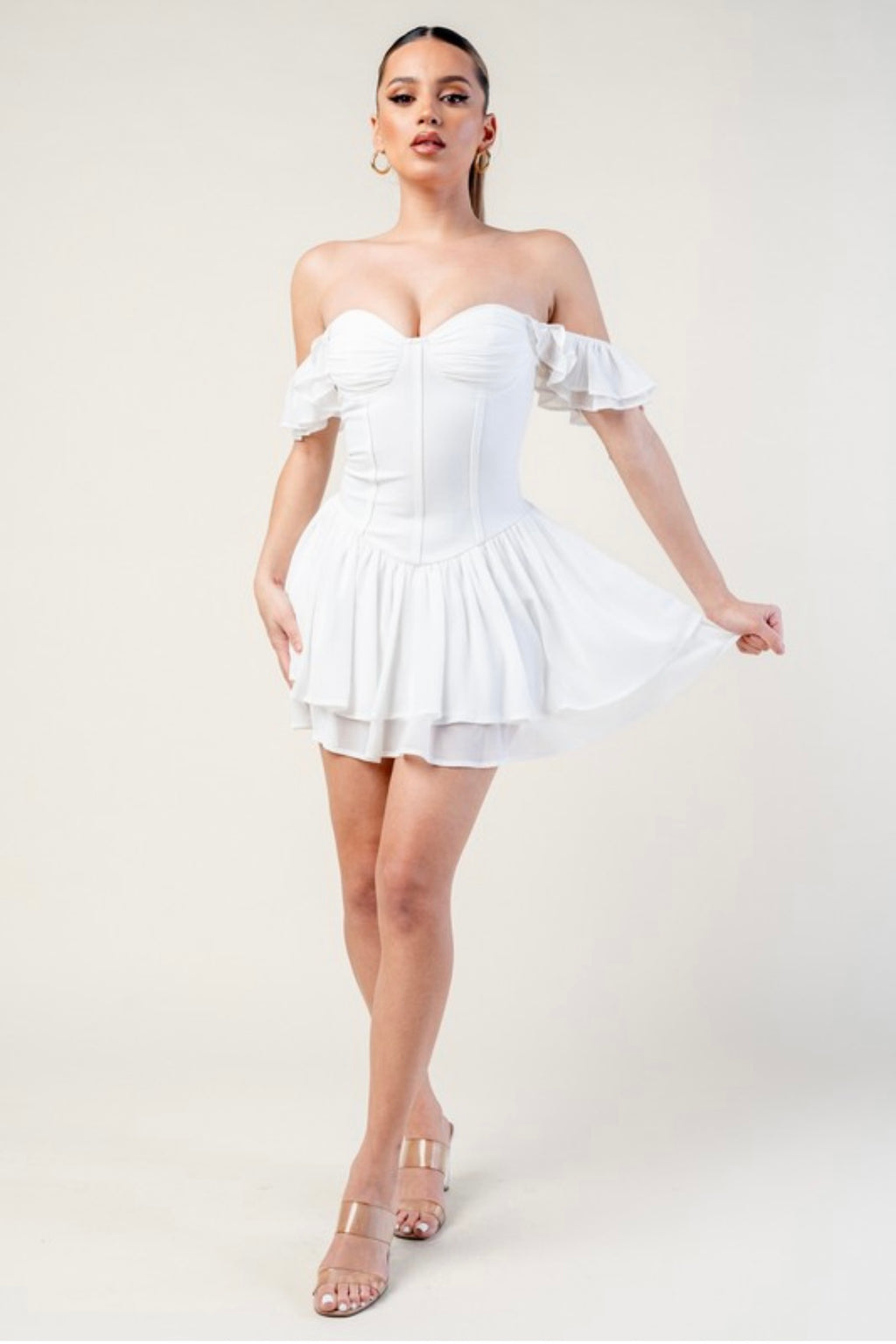 Emilia corset mini dress