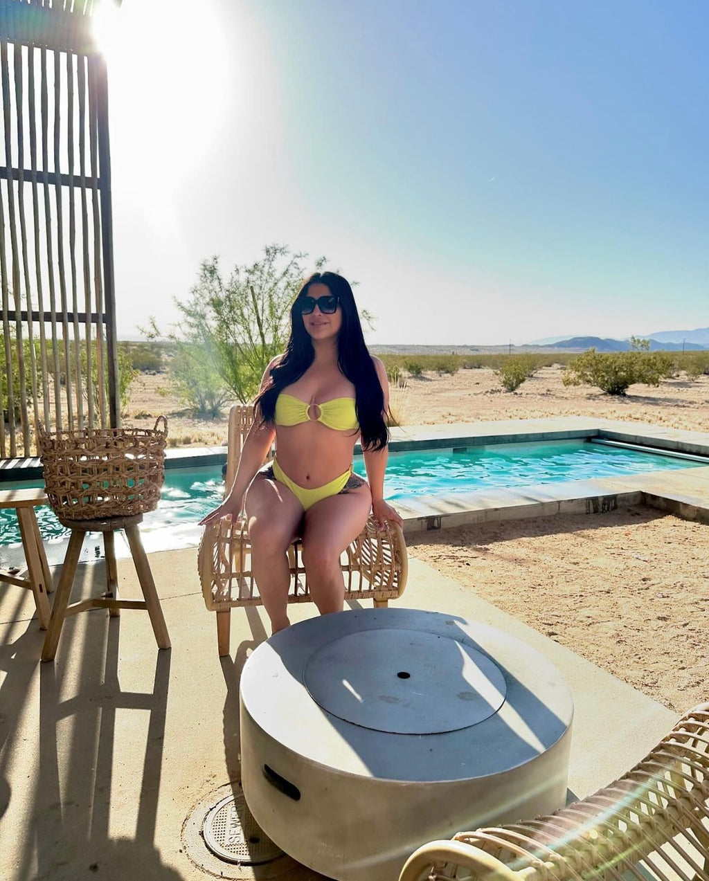 Brazilian babe 2 piece bikini set