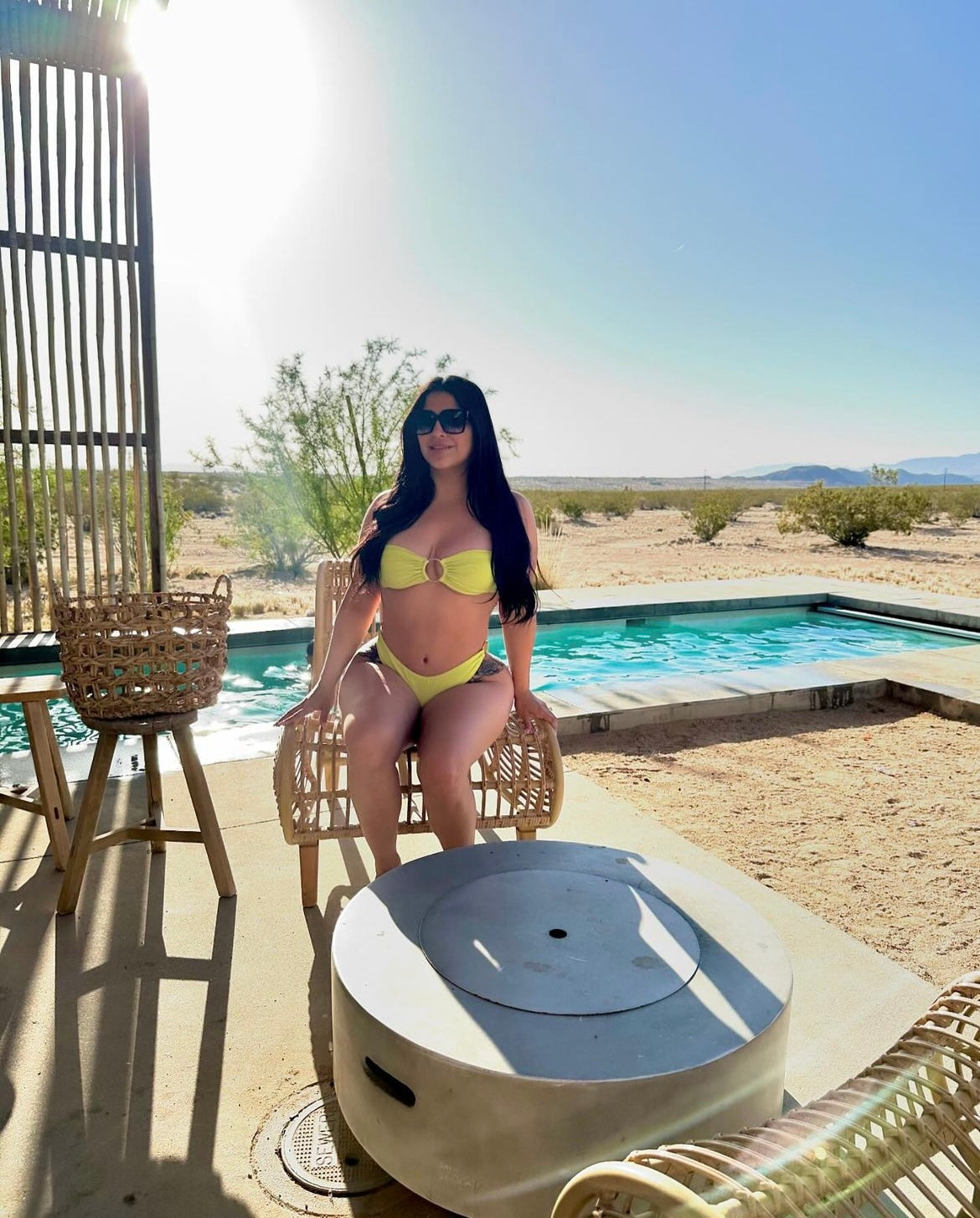 Brazilian babe 2 piece bikini set